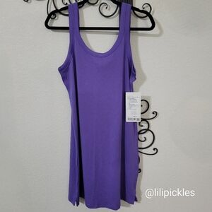 LULULEMON Cotton Scoop Dress | 6